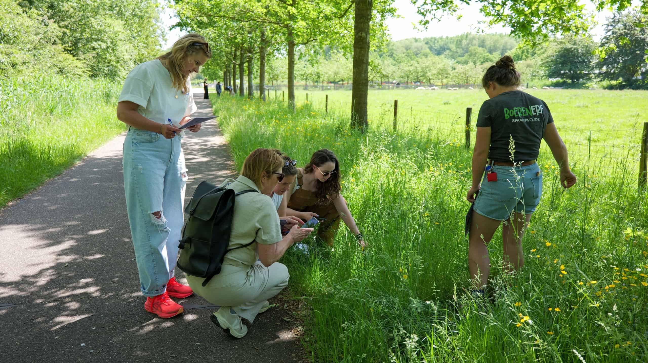 Medewerkers van RNH doen mee met de nectarindex