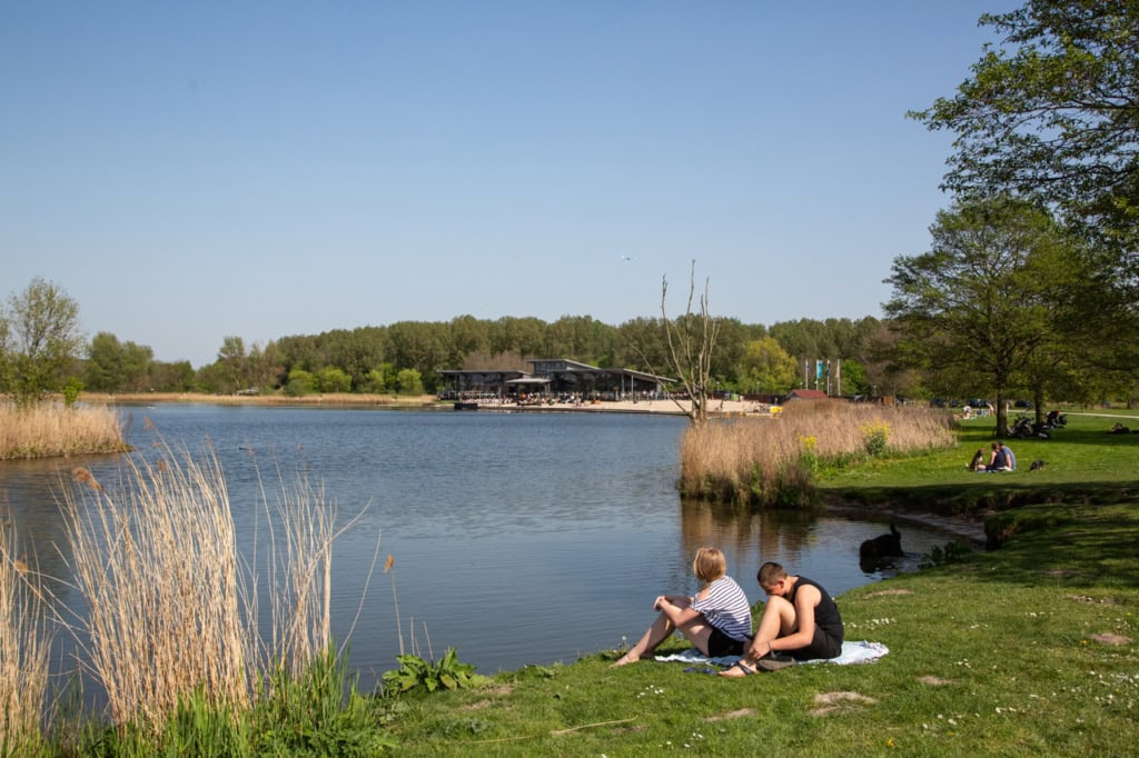 Westbroekplas Villa Westend bij recreatieschap Spaarnwoude